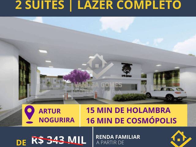 #452 - Apartamento para Venda em Cosmópolis - SP - 2